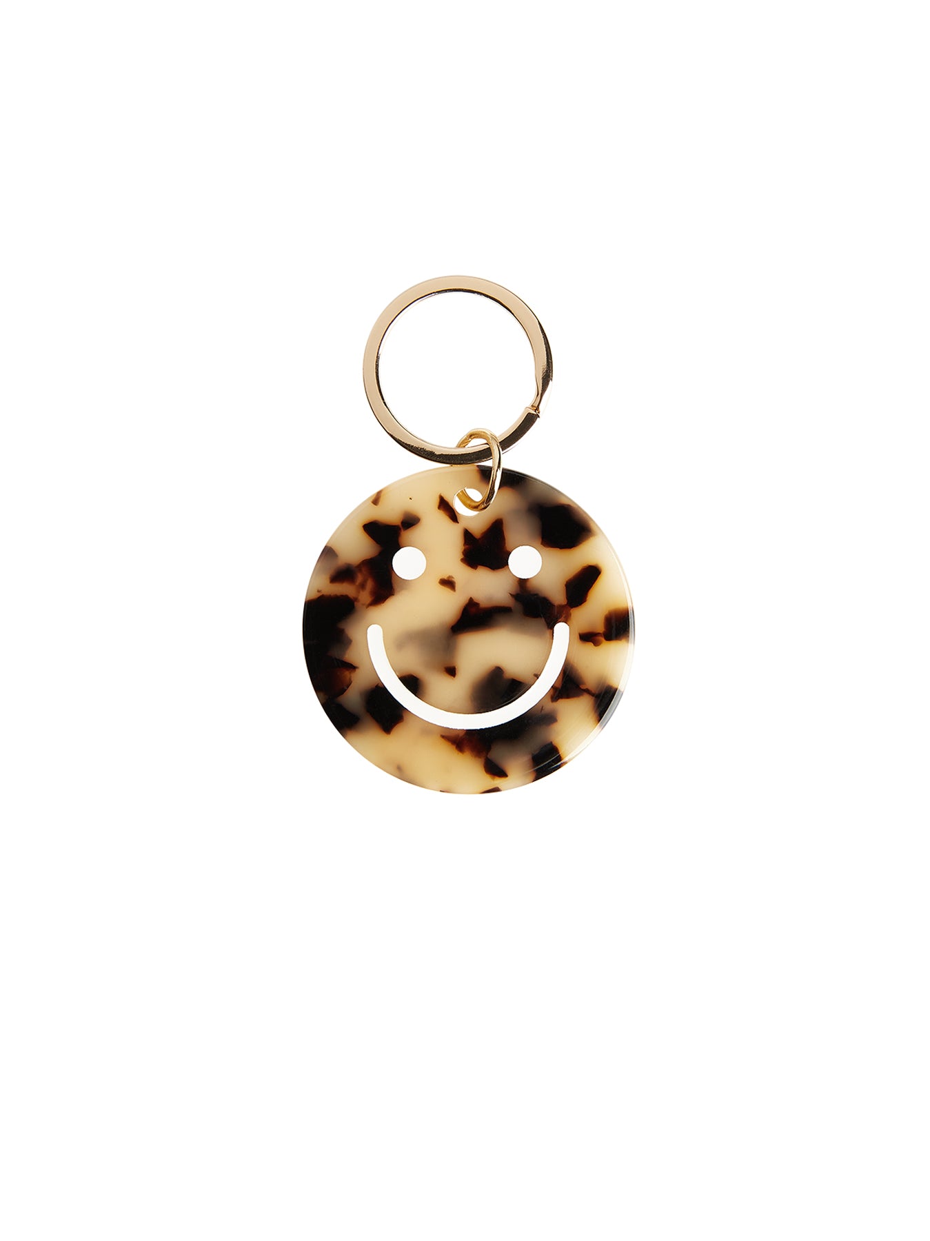 Key Tag Schlüsselanhänger Smiley Classic Beige – Capricorn Store